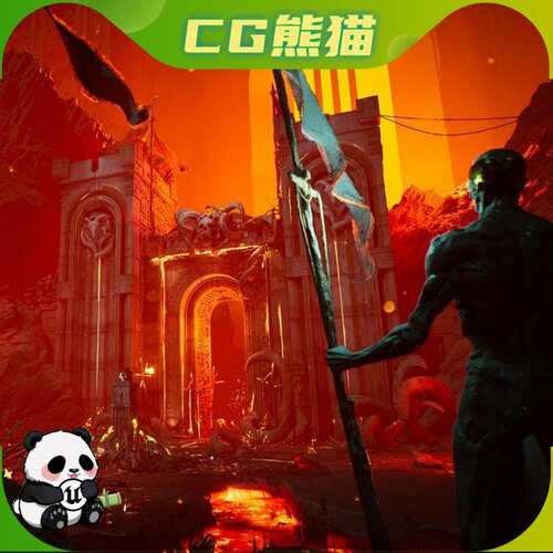 UE5.1-5.7 Hell Gate Environment 地狱之门环境