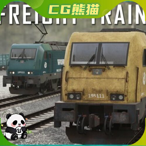 UE5虚幻5.6-5.8 Freight Train 货运列车工业铁路场景素材