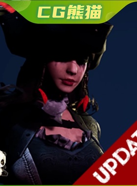 UE4虚幻5 FurryS3: The Pirates 海盗人物角色模型