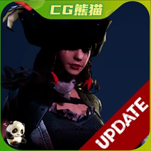 UE4虚幻5 FurryS3: The Pirates 海盗人物角色模型