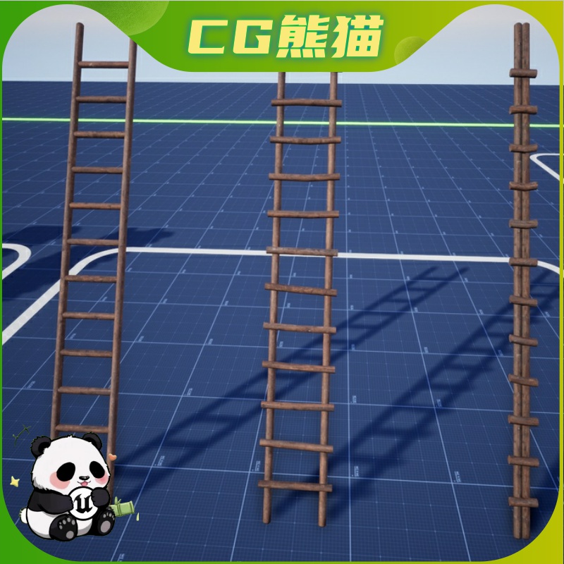 UE5虚幻5.7 Staircase Generator 程序化楼梯阶梯蓝图发生器