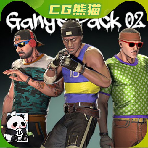 UE4虚幻5 Gangs Pack 02 黑帮帮派角色包