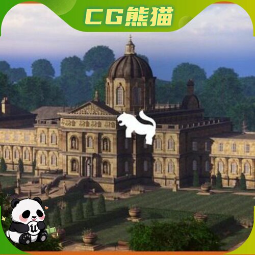 UE5虚幻5 Modular English Mansion 英国庄园豪宅内外场景欧洲