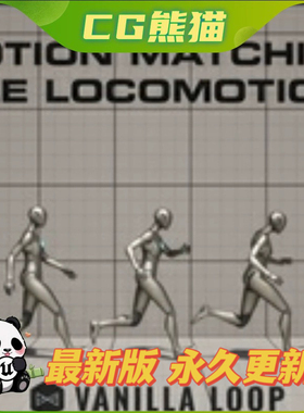 UE5虚幻5 Female Locomotion Set 女性运动套装动画