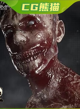 UE4虚幻5 Mad Patient 03 - Game Assets + Extra 疯狂病人03