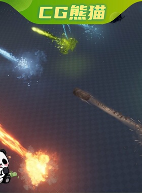 UE5虚幻5.3-5.7 Projectile FX 魔法弹丸抛射攻击特效