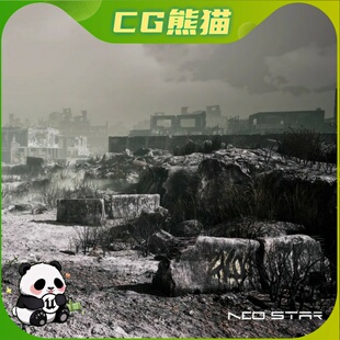 UE5虚幻5 Toxic Wasteland Tactical Combat Zone 有毒荒地战区
