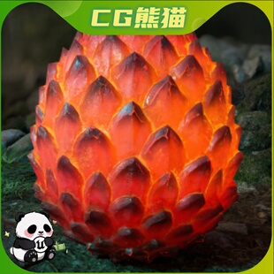 UE4虚幻5 Dragon Eggs Collection vol.1 幻想游戏龙蛋模型动画