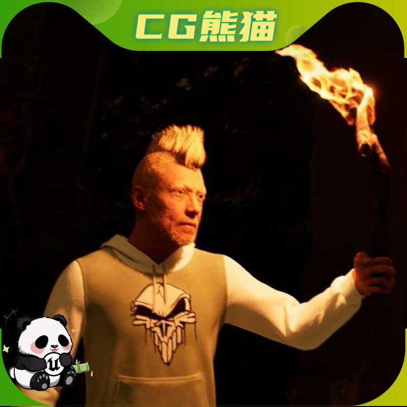 UE5虚幻5.4-5.7 Adaptive Torchfire VFX system 火炬视觉特效