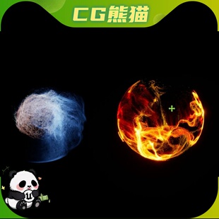 UE5虚幻5.3-5.7 Niagara Energy Sphere 尼亚加拉能量球特效