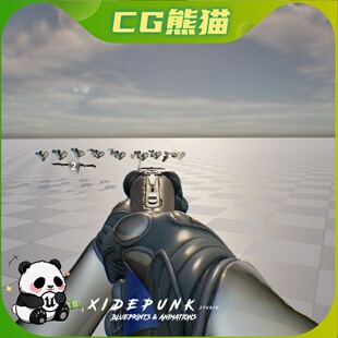 UE虚幻5.7 First Person Sawed-Off Shotgun Animations 霰弹动画