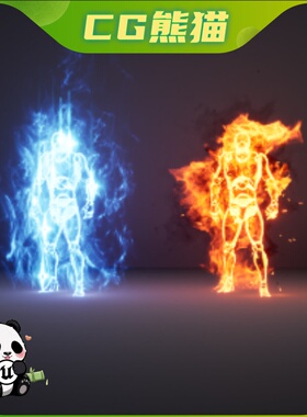 UE4虚幻5 Character VFX Pack - High Quality 人物角色视觉特效