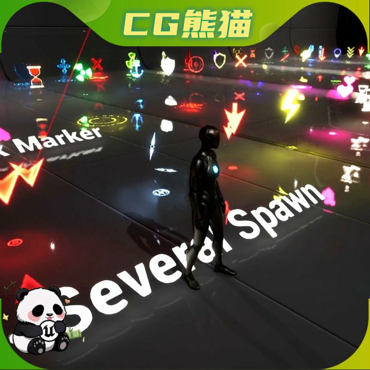 UE5.2-5.8 Track marker vfx 追踪标记视觉特效