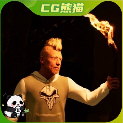 UE5虚幻5.4-5.7 Adaptive Torchfire VFX system 火炬视觉特效