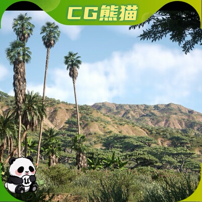 UE5.4-5.8 Coastal Environment Landscape California 海滨景观