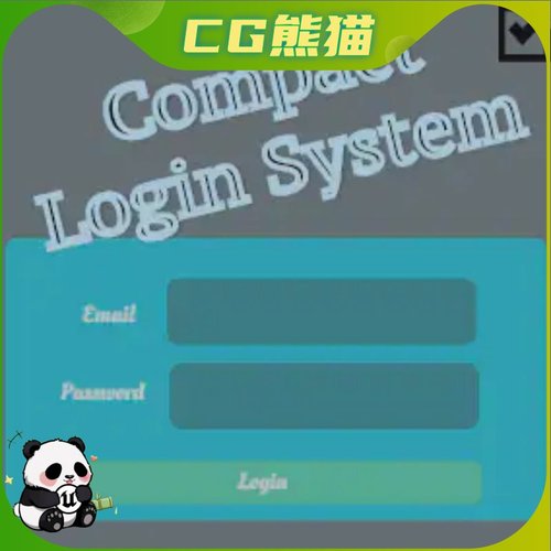 UE5虚幻5 Compact Login System 紧凑的登录系统