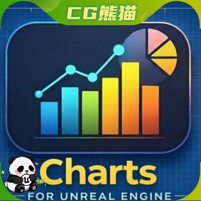 UE5虚幻5.5-5.7 Fast Chart Widgets Easy Blueprintable Graphs