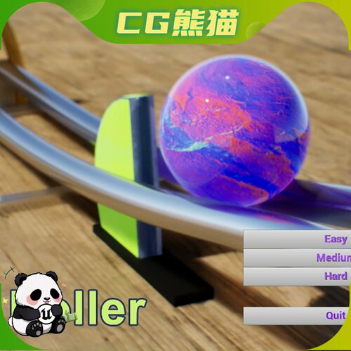 UE5虚幻5.5 3D Bowler Roller gameplay 3D保龄球滚轴游戏蓝图