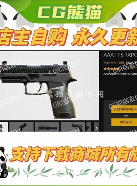 UE4虚幻5 永久更新 AAA FPS RXPC Pistol 3AFPS 手枪动画