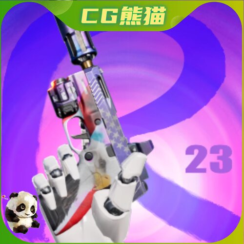 UE5虚幻5 CGr Handgun r24 最新版可自定义UE素材武器