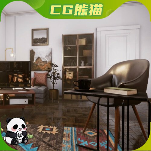 UE5虚幻5 Home Interior 2 家居室内家具建筑  乐器咨询