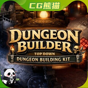 UE5.7 Dungeon Builder Modular Top Down RPG Environment Kit