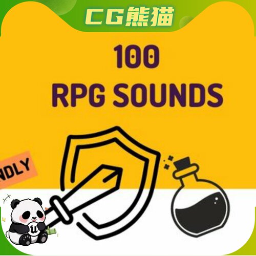 UE4虚幻5 Indie Friendly Sounds RPG Sounds Pack 游戏友好音效