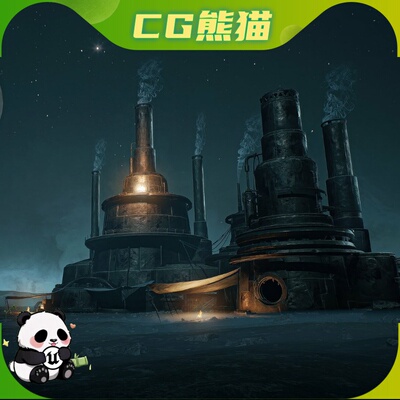 UE5 Scrapopolis Steampunk village 废料城蒸汽朋克村庄乐器咨询