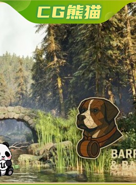 UE5虚幻5.5-5.7 Black Forest PCG Environment 黑森林 PCG 环境