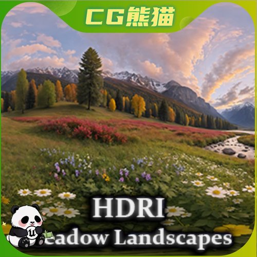 UE5虚幻5 HDRI Meadow Landscapes Panoramas 草地景观全景