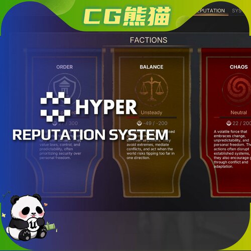 UE5.7-5.8 Hyper Reputation Manager v4 超级声誉管理器