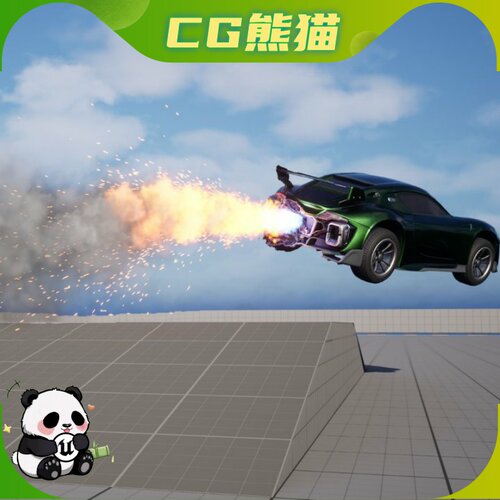 UE5虚幻5 Rocket Thruster FX 火箭推进器特效   乐器咨询