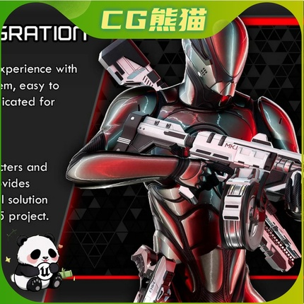 UE5虚幻5.0-5.7 Multiplayer Shooter System 射击游戏系统模板