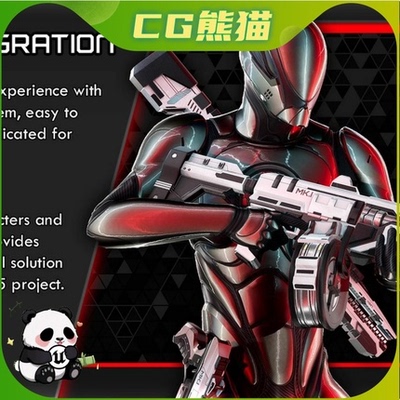 UE5虚幻5.0-5.7 Multiplayer Shooter System 射击游戏系统模板