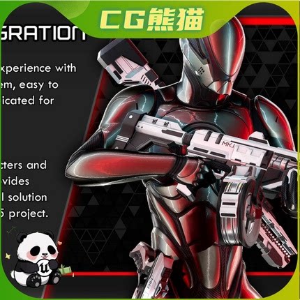 UE5虚幻5.0-5.7 Multiplayer Shooter System 射击游戏系统模板