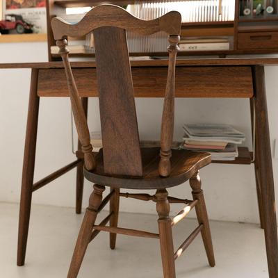 复古柚木全实木ZAKKA中古餐椅