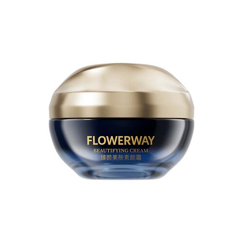 FLOWERWAY臻颜美肤素颜霜伪素颜不假白隔离妆前乳自然提亮不卡粉