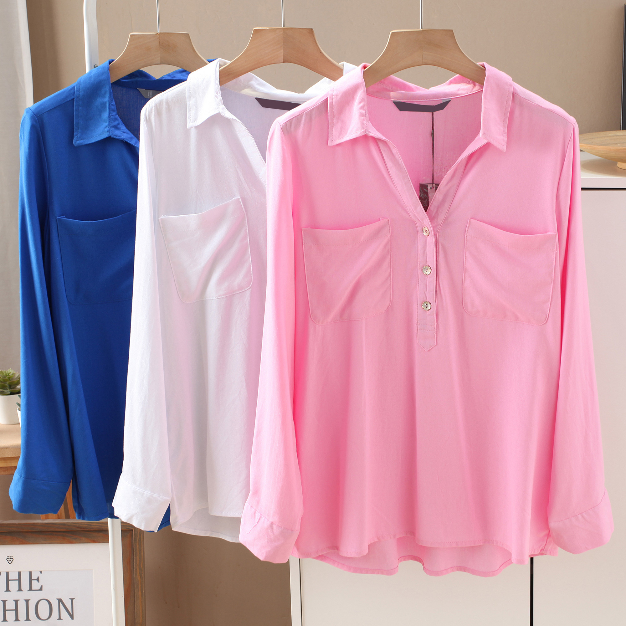 走澳大利亚！20亚麻混纺春夏凉感老钱风半纽扣套头衬衫薄款衬衣女