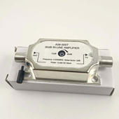 增益放大30DB 同轴线线上信号放大器 可调节 30ST 佳讯线放A09