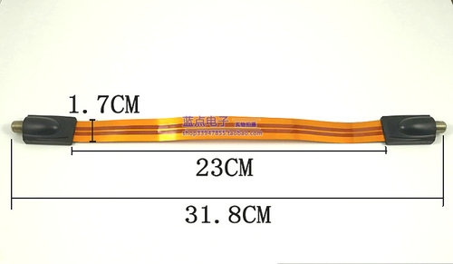 F头超薄窗线卫星电视英制接口