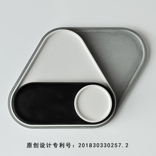 MOYI收纳托盘水泥手作