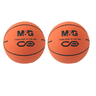 晨光橡胶弹力球 大号9cm小蓝球 免充气 小孩子男女通用拍拍球玩具