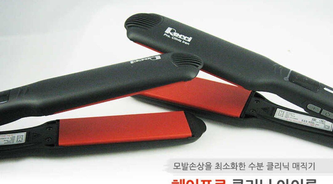 韩国直邮毛发矫正发膜护理染发褪色专用防水低温电夹板40号50度