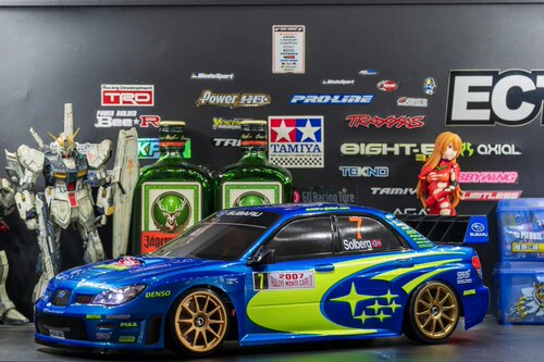 田宫 TAMIYA 斯巴鲁 翼豹IMPREZA WRC 2007 遥控车漂移车竞速车rc