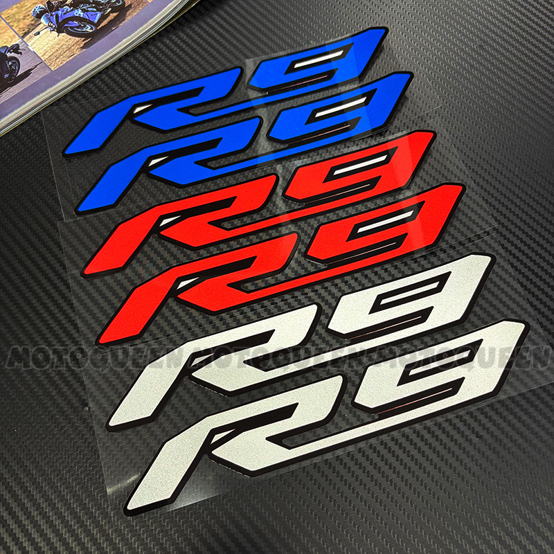 适用YZFR9雅马哈YZF R9贴纸摩托车装饰拉花车身侧板油箱反光贴花