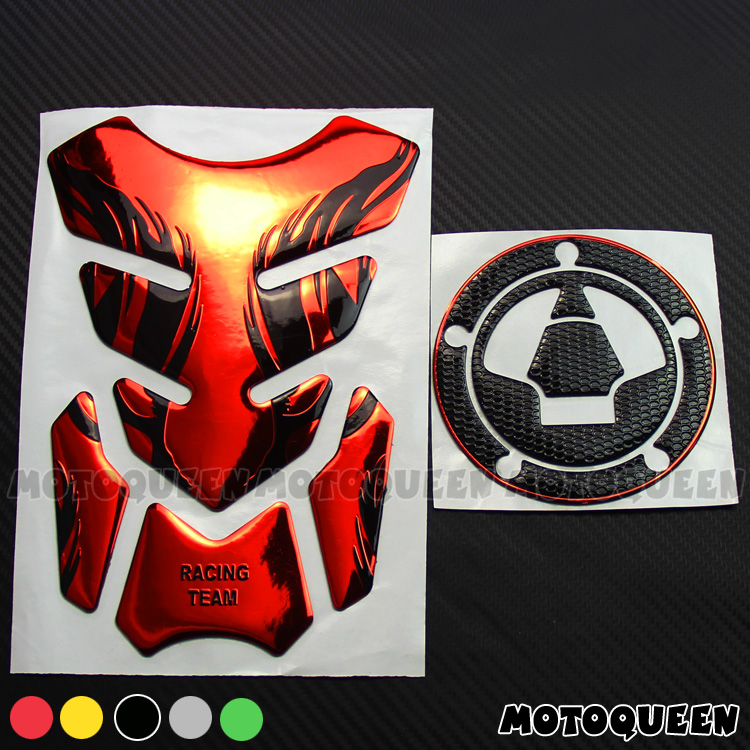 川崎适用油箱贴纸鱼骨贴花摩托车