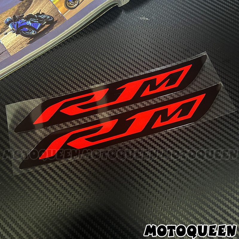 适用R1M雅马哈YZFR1M贴纸拉花摩托车身改装外壳前侧板反光装饰贴