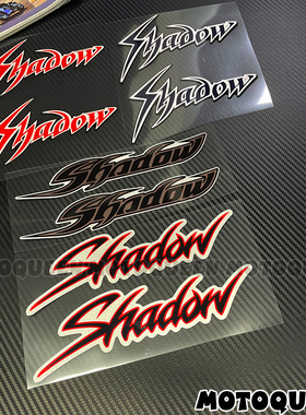 适用本田VT750沙都Shadow VT1100T贴纸摩托车身装饰反光贴拉版花