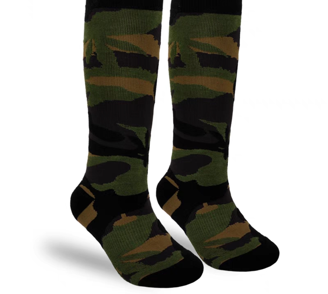 BNDGIMA滑雪袜 男女户外加厚保暖登山徒步运动高长筒袜子