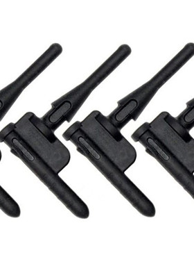 CPU风扇胶钉 散热器风扇减震钉 超频三安钛克散热片硅胶钉 4枚1.2